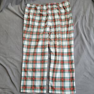 TARGET WONDERSHOP Sleepwear Bottom Tartan Plaid Flannel Womens 4X Holiday Winter